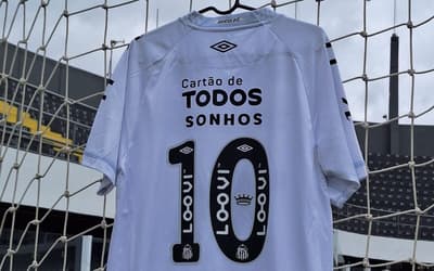 Santos promove troca de patrocinador na camisa; entenda