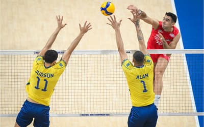 Sérvia atropela Brasil e complica situação da seleção no Mundial de Vôlei