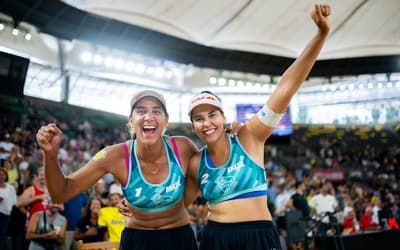 Vôlei de praia: Duda e Ana Patrícia disputam etapa do Circuito Mundial no Brasil