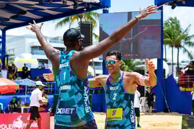 Veja duplas brasileiras já classificadas no Elite 16 do Rio de Janeiro