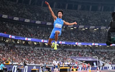 Italiano se torna o mais jovem campeão mundial do salto em distância