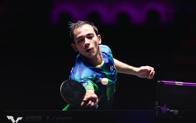 Ranking do tênis de mesa é atualizado após vice de Hugo Calderano em Macau