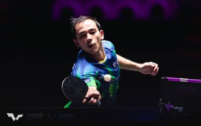 Final do WTT de Macau: saiba onde assistir ao vivo a decisão entre Hugo Calderano e Wang Chuqin