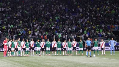 Confira imagens de Palmeiras 3 x 1 River Plate na Libertadores