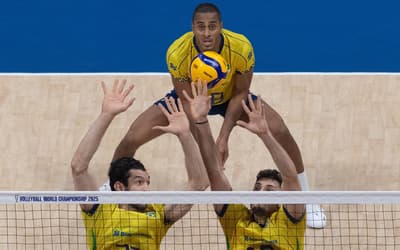 Web critica medalhão do Brasil em derrota no Mundial de Vôlei: ‘Apático’