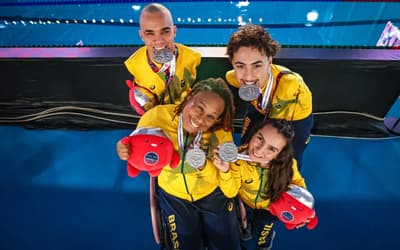 Recorde e medalhas: veja resultados do Brasil no Mundial de Natação paralímpica