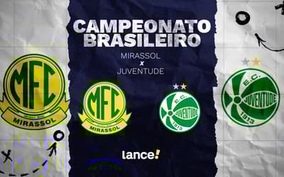 Mirassol x Juventude: onde assistir ao vivo, horário e prováveis escalações