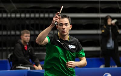 Hugo Calderano é hexacampeão do Pan-Americano de Tênis de Mesa