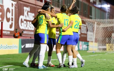 Seleção feminina sub-20 vence México em amistoso