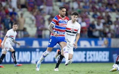 Melhores momentos: com Rigoni expulso, São Paulo vence o Fortaleza e encerra jejum