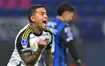Atlético-MG marca nos acréscimos e busca empate contra o Del Valle no Equador
