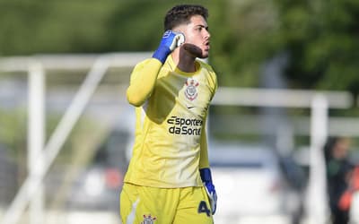 Defesa de goleiro em Vitória x Corinthians gera polêmica: 'Não entrou?'