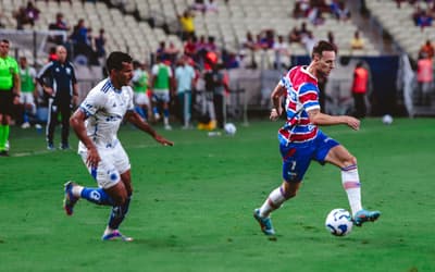 Partida entre Fortaleza e Cruzeiro, pelo Brasileirão (Foto: Matheus Amorim/Fortaleza EC)