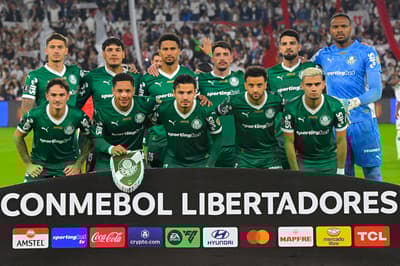 Quantas vezes o Palmeiras venceu por três gols de diferença em 2025?