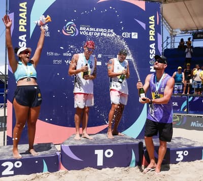 Com aposentadoria de Mamute, veja como foi a Etapa Rio do Circuito Brasileiro de Vôlei de Praia