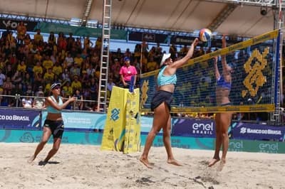 Confira as sete duplas do Brasil que disputam o Mundial de Vôlei de Praia