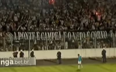 Torcida da Ponte Preta ironiza craque Neto após conquista do título da Série C