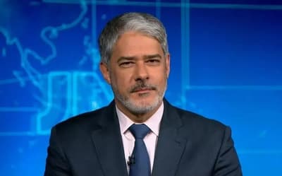 Web aponta deboche de William Bonner com a Band ao citar Fórmula 1 na Globo
