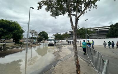 No dia de Flamengo x Palmeiras, Rio de Janeiro recebe alerta para chuva intensa