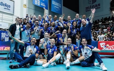 Minas atropela rival e conquista 10º título Mineiro de vôlei feminino