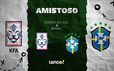 Coreia do Sul x Brasil: onde assistir ao vivo, horário e prováveis escalações