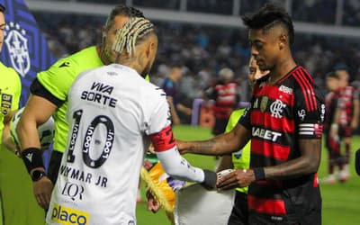 CBF define arbitragem de Flamengo x Santos