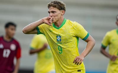 Europeus enlouquecem com gol de joia no Mundial Sub-17: 'Haaland brasileiro'