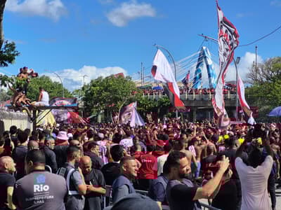 AeroFla a todos os vapores! Veja fotos da despedida rubro-negra