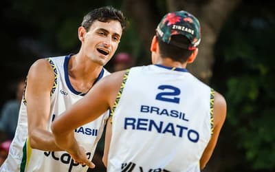Revanche? Evandro e Arthur encaram novamente campeões olímpicos
