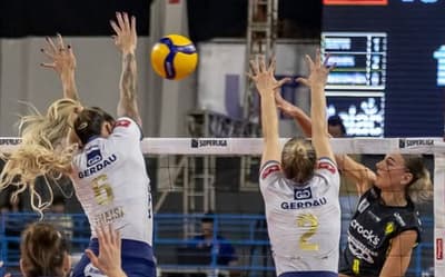 Superliga: Minas atropela Praia Clube em clássico mineiro; confira