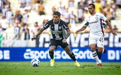 Ceará supera um desfalcado Fluminense com boa partida em casa