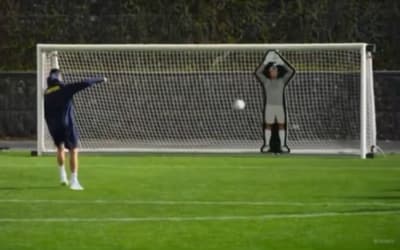 Quem venceu? Cristiano Ronaldo enfrenta robô em disputa de pênaltis; veja