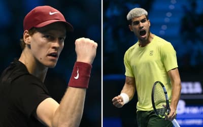 Sinner x Alcaraz: horário e onde assistir a decisão do ATP Finals