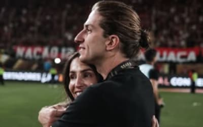 Vídeo mostra família de Filipe Luís emocionada com título do Flamengo