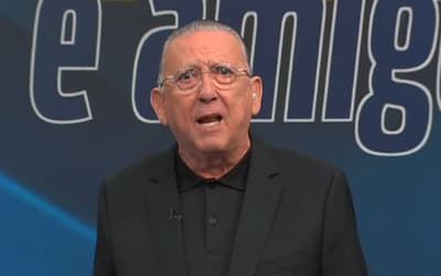 Galvão Bueno no programa "Galvão e Amigos