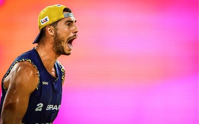 Com clima tenso, George e Saymon se despedem do Mundial de Vôlei de Praia