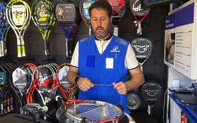 Raquetadas: Conheça detalhes do encordoamento no tênis; veja o vídeo