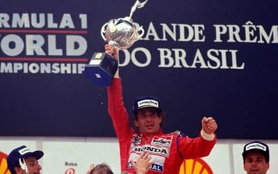 Quantas vezes Ayrton Senna venceu o GP Brasil de F1?
