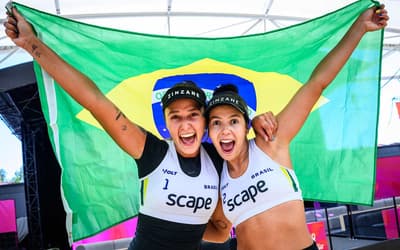 Sonho da final brasileira: onde assistir às semis do Mundial de Vôlei de Praia
