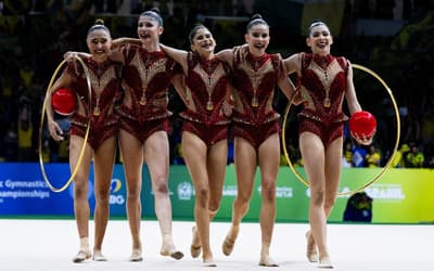 Após 'Evidências', Ginástica Rítmica do Brasil vai se apresentar ao som de Lady Gaga