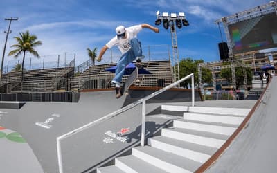 Skate: brasileiros lideram classificação do STU Pro Tour do Rio