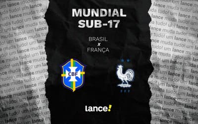Brasil x França: onde assistir e prováveis escalações do jogo da Copa do Mundo sub-17
