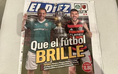 Jornal peruano exalta final da Libertadores entre Palmeiras e Flamengo