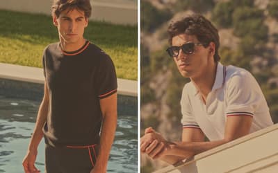 Modelo? Gabriel Bortoleto lança coleção de roupas de luxo