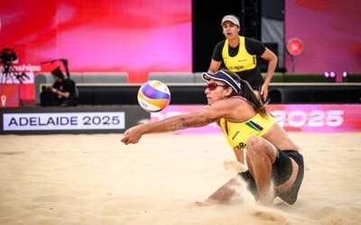 Veja lances de Duda/Ana Patrícia x Okla/Lunio no Mundial de Vôlei de Praia