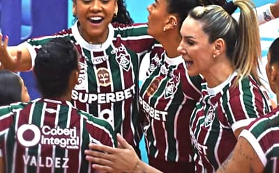 Fluminense vence terceira seguida na Superliga em jogo de cinco sets contra Sorocaba