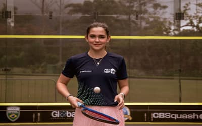 Estrelas da seleção estão confirmadas no Campeonato Brasileiro de Squash