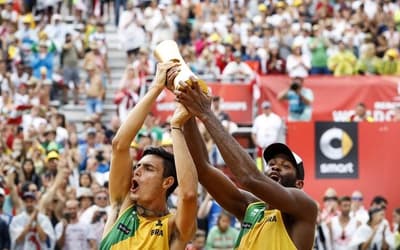 Brasil é dono de marca imponente no Mundial de Vôlei de Praia; entenda