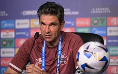 Técnico do Lanús destaca entusiasmo antes da final da Sul-Americana