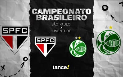 São Paulo x Juventude: onde assistir ao vivo, horário e escalações do jogo pelo Brasileirão